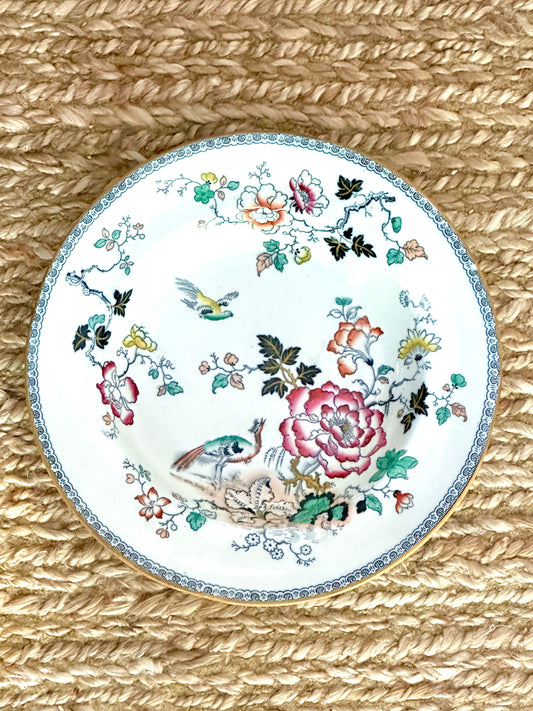 Antique Ashworth Bros. Chinoiserie Dinner Plate #2